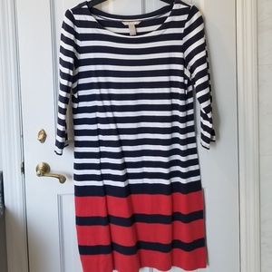 GAP Striped Boatneck Dress